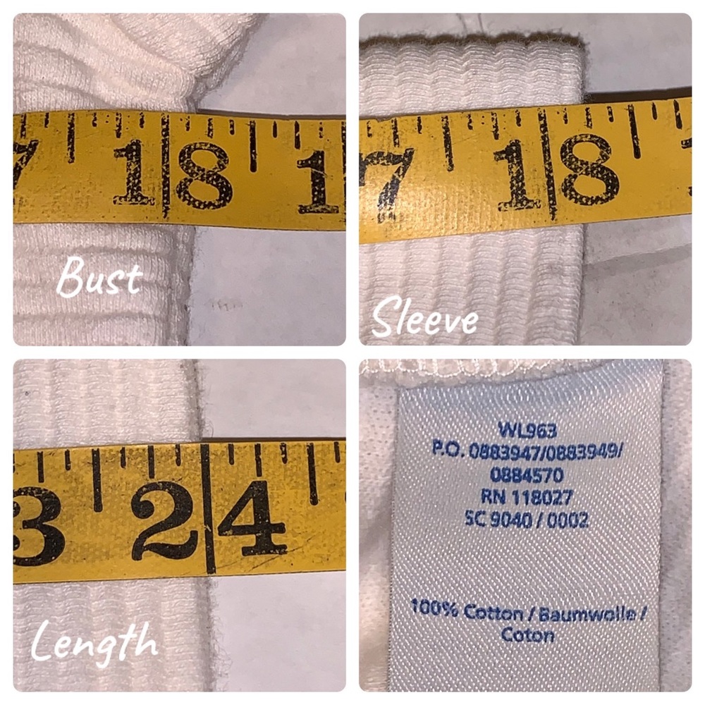 Boden Ottoman Ribbed Zipper Top Off White 3/4 Sleeve Round Neck Size 8 - Picture 4 of 6